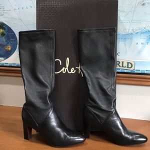 Cole Hahn Joana Air Tall Boot Black Size 8